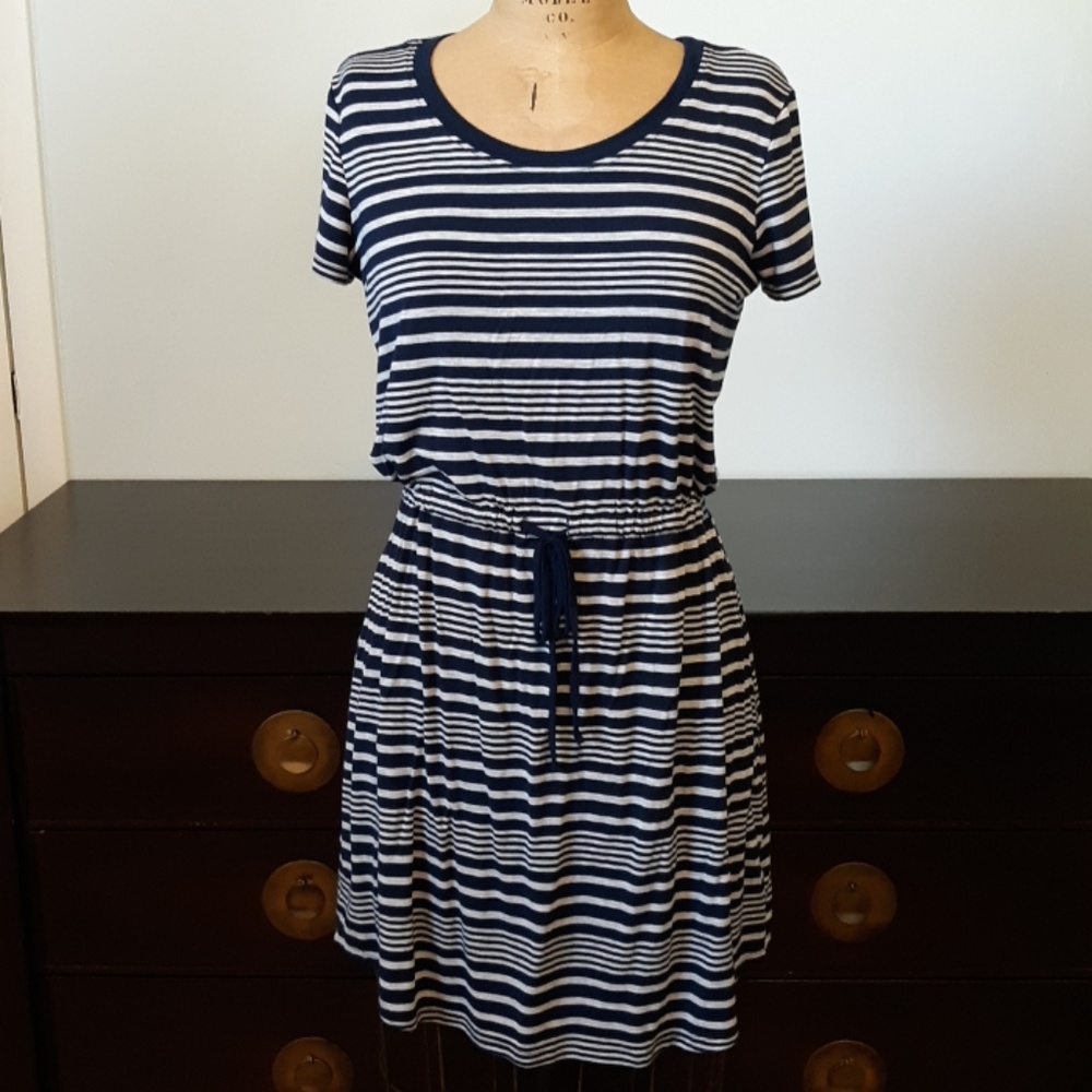 Olive and Oak Striped Tshirt Dress, size M